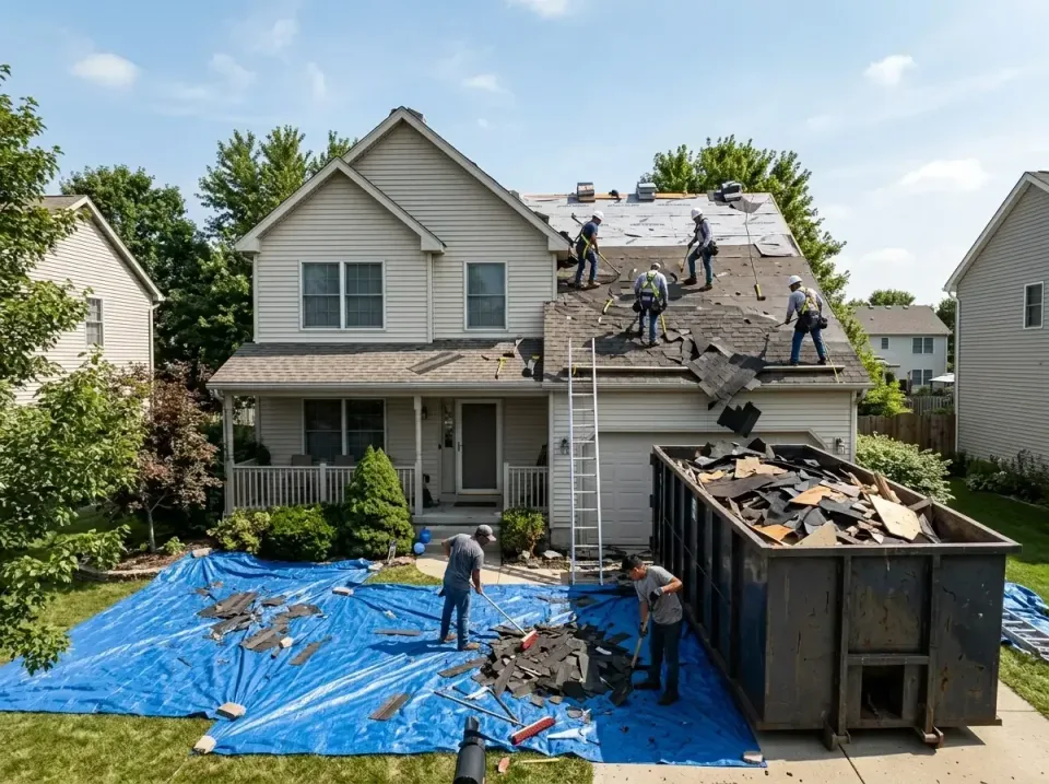 roof-replacement-debris-remova-004 — frequently asked questions, Cheapest Dumpster Rentals in Indiana